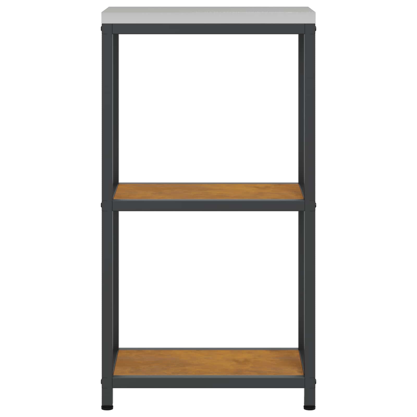 vidaXL Przechowywanie w kuchni HATTEM Rdzawy 30 x 50 x 92 cm Stal