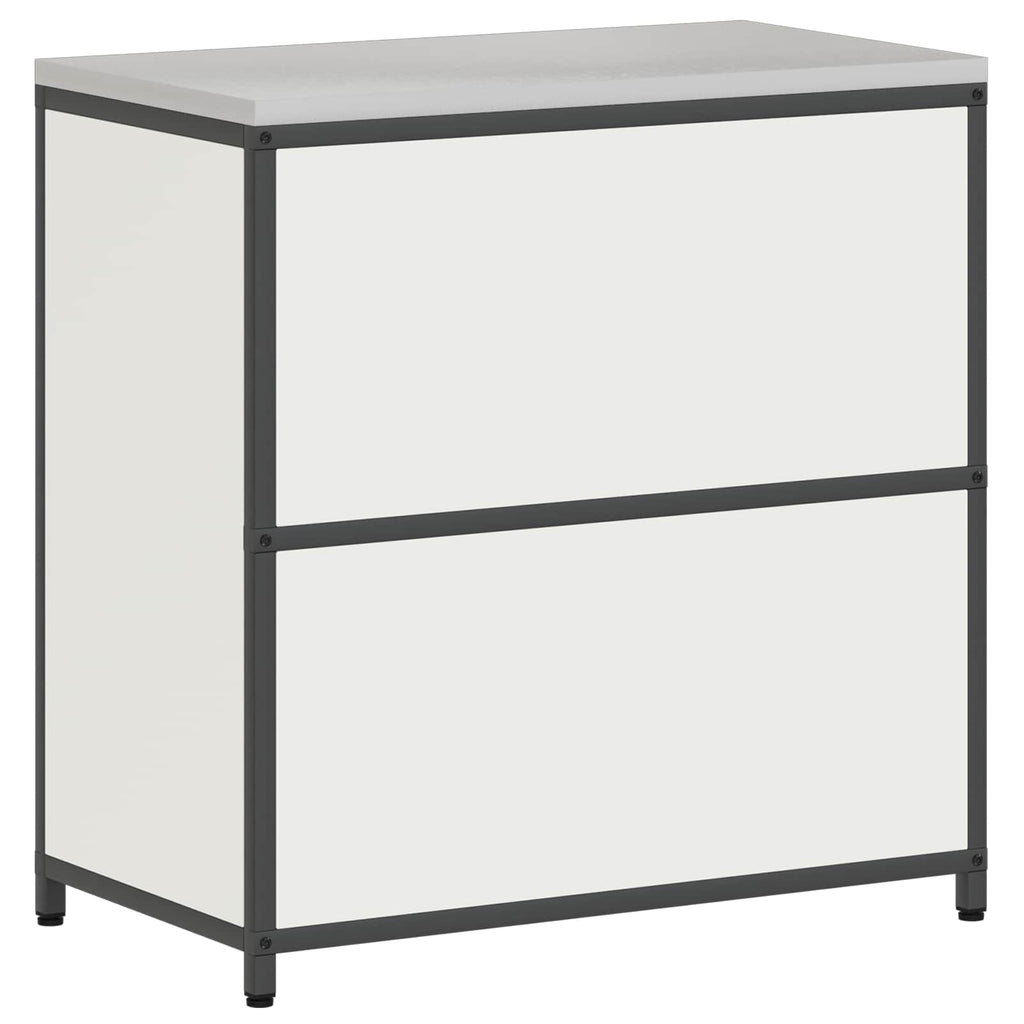 vidaXL Przechowywanie w kuchni HATTEM Biały 90 x 50 x 92 cm Stal