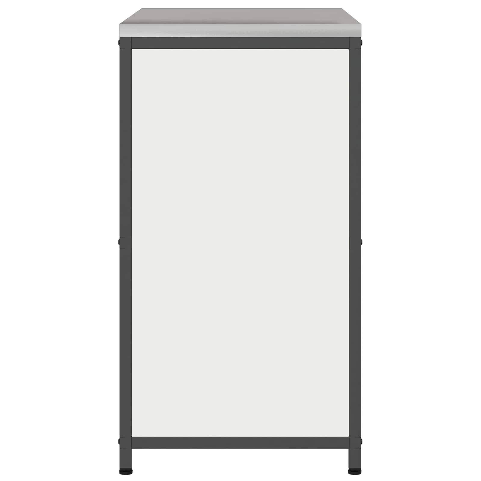 vidaXL Przechowywanie w kuchni HATTEM Biały 90 x 50 x 92 cm Stal