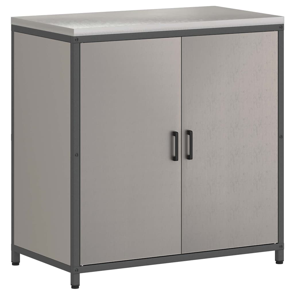 vidaXL Przechowywanie w kuchni HATTEM Rdzawy 90 x 50 x 92 cm Stal