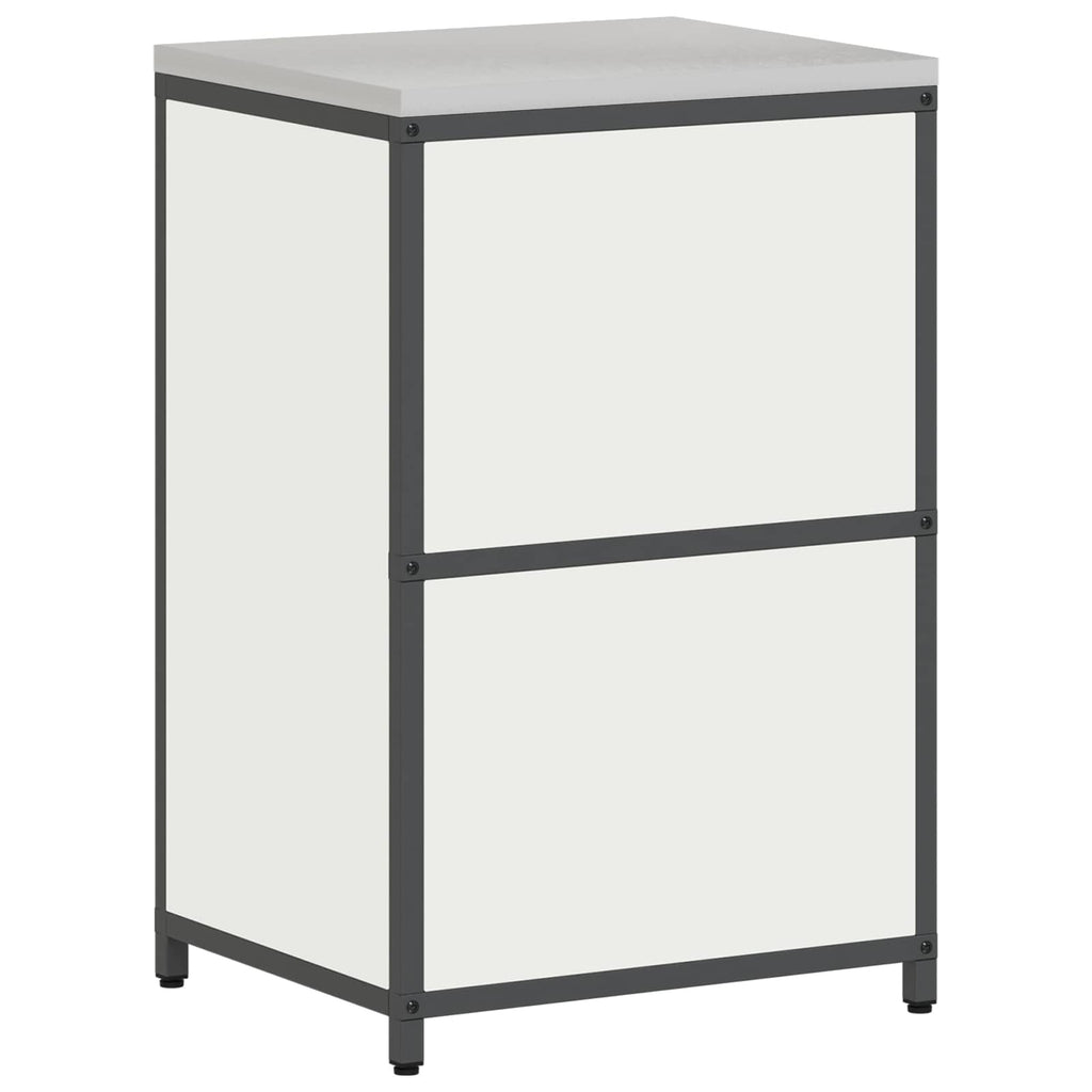 vidaXL Przechowywanie w kuchni HATTEM Biały 60 x 50 x 92 cm Stal