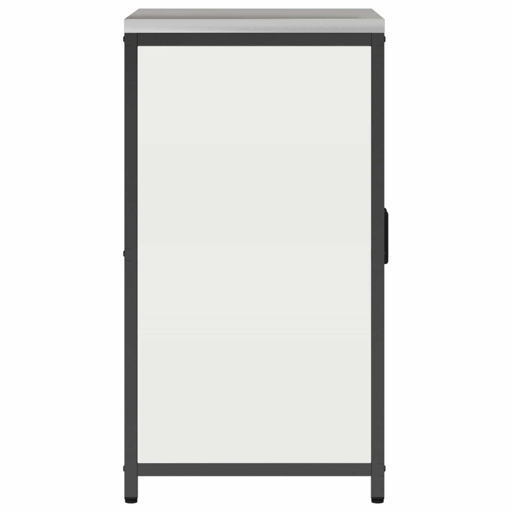 vidaXL Przechowywanie w kuchni HATTEM Biały 60 x 50 x 92 cm Stal