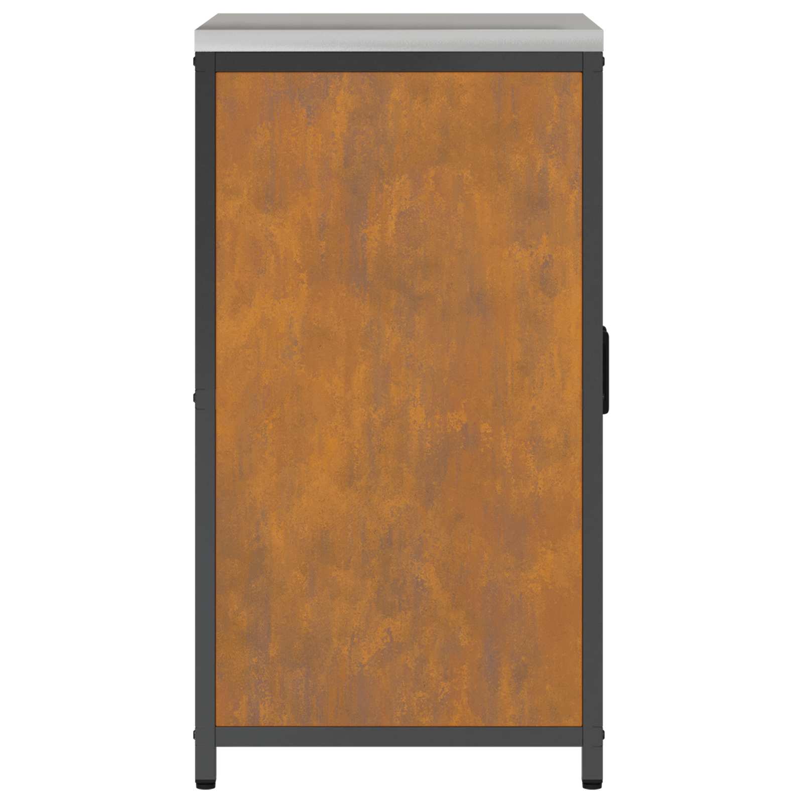 vidaXL Przechowywanie w kuchni HATTEM Rdzawy 60 x 50 x 92 cm Stal