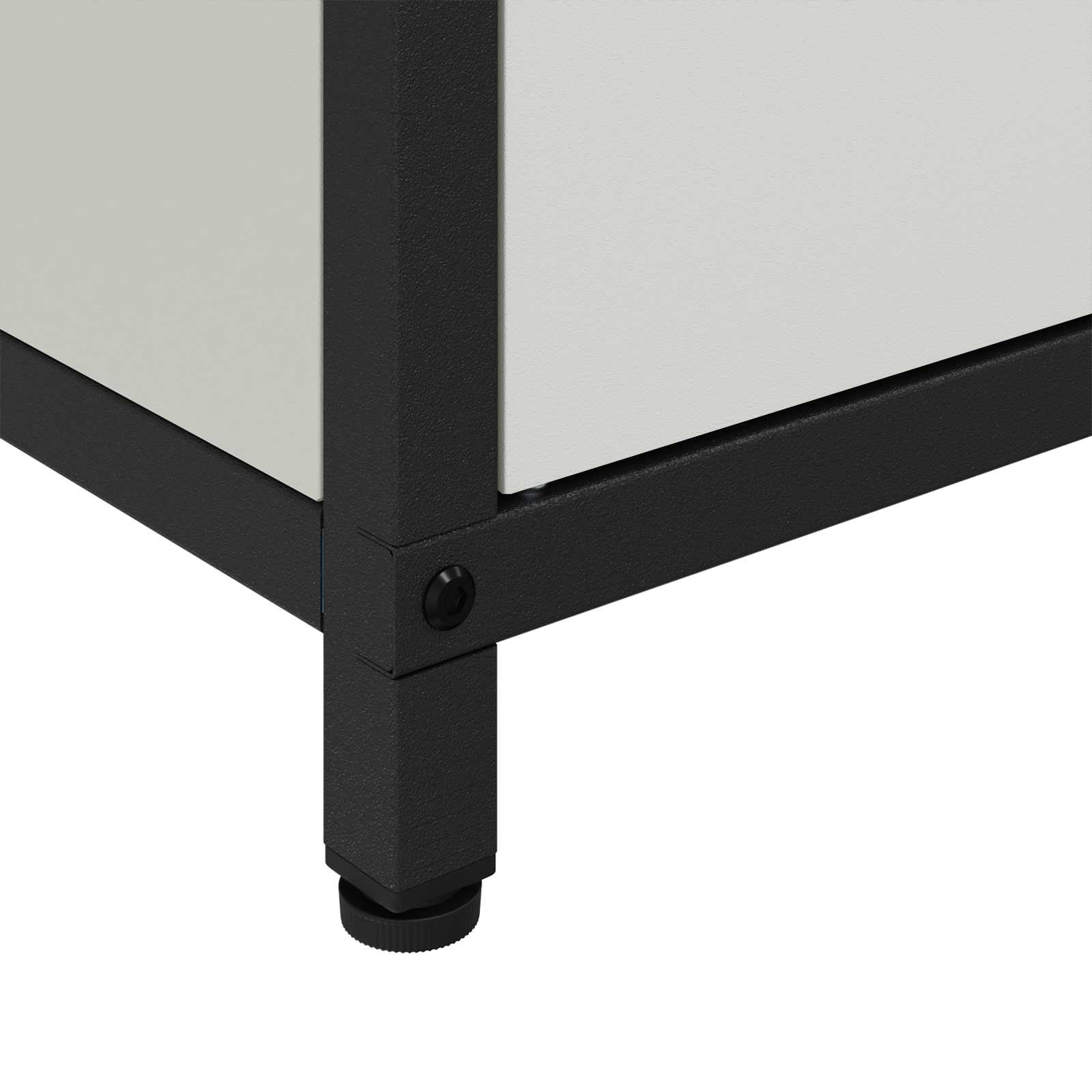 vidaXL Przechowywanie w kuchni HATTEM Biały 90 x 50 x 53 cm Stal