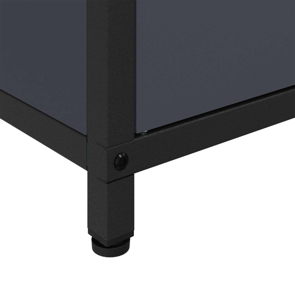 vidaXL Przechowywanie w kuchni HATTEM antracytowy 90 x 50 x 53 cm Stal