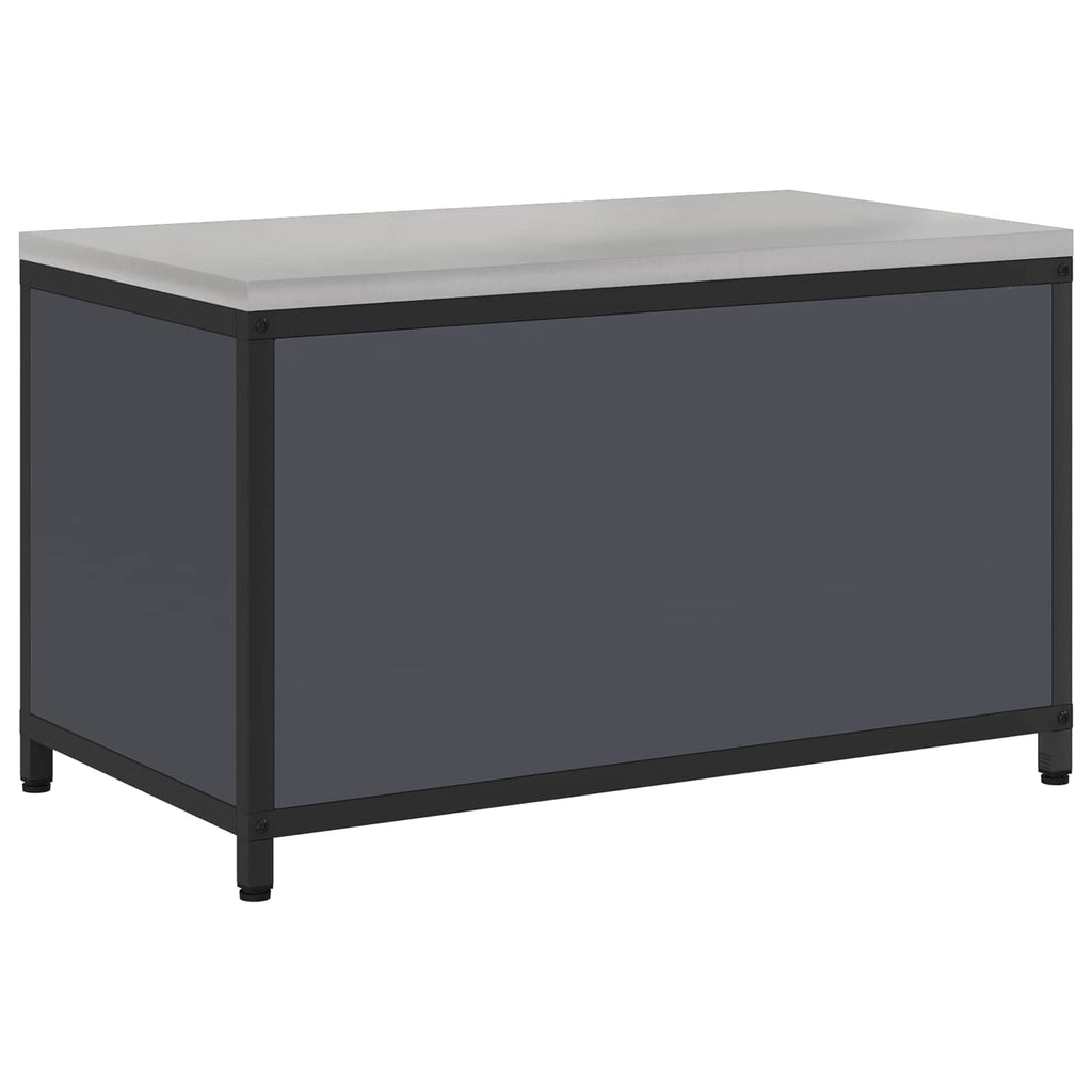 vidaXL Przechowywanie w kuchni HATTEM antracytowy 90 x 50 x 53 cm Stal