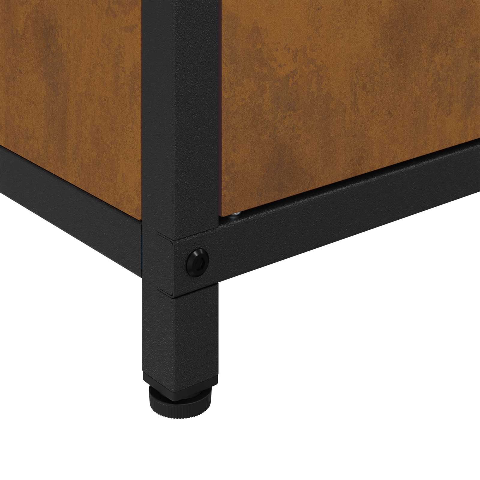vidaXL Przechowywanie w kuchni HATTEM Rdzawy 90 x 50 x 53 cm Stal