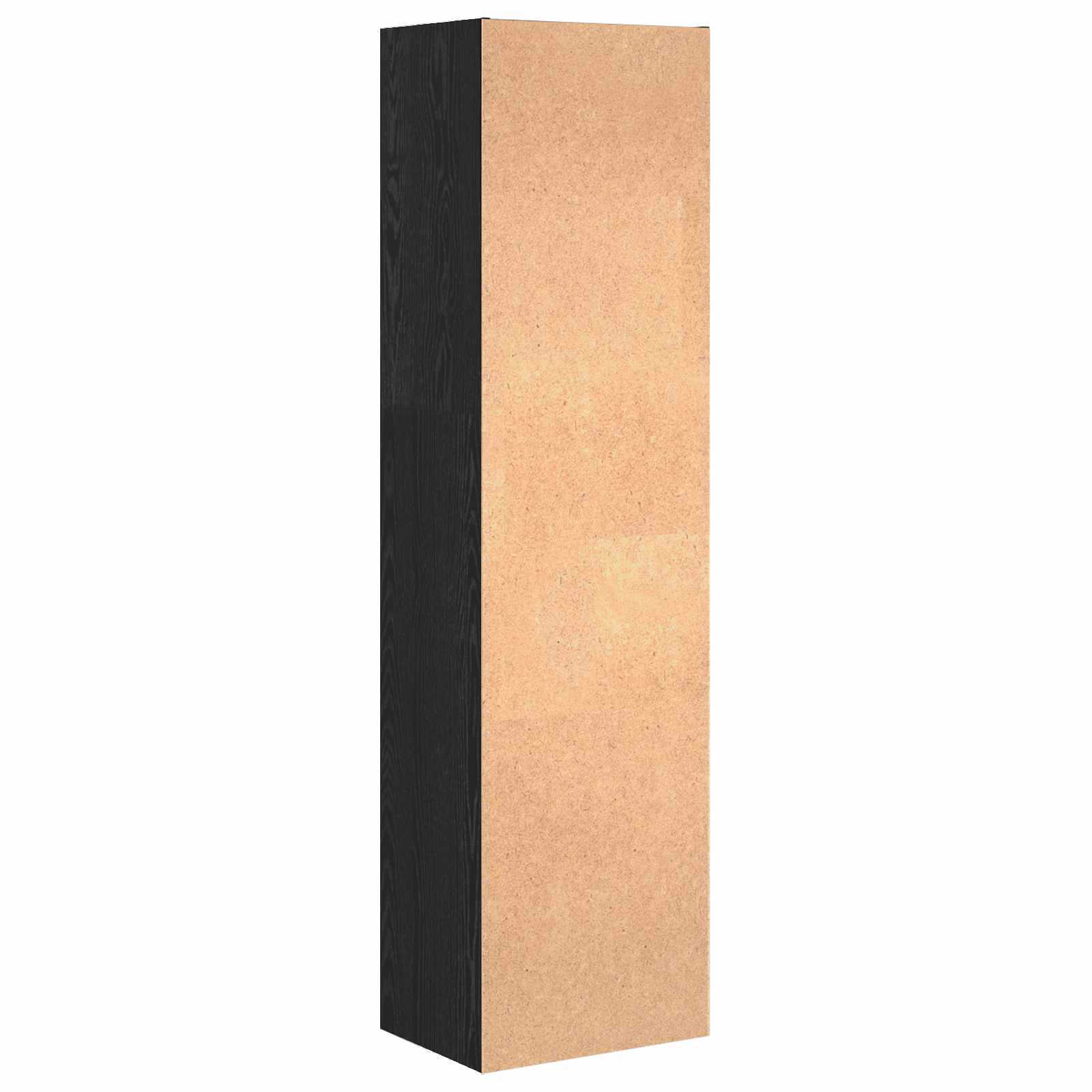 vidaXL Półka na książki Czarny Dąb 40 x 30 x 152 cm