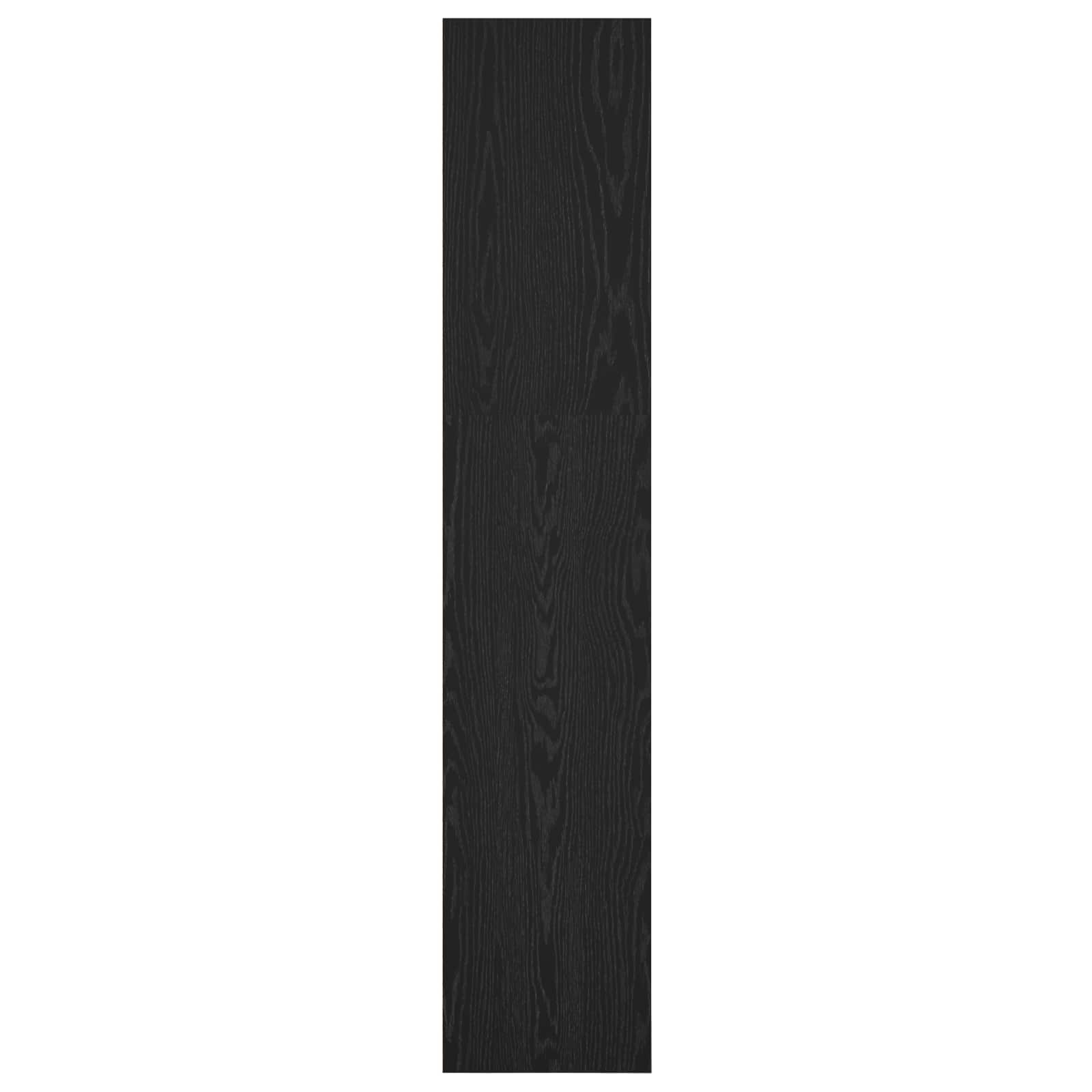 vidaXL Półka na książki Czarny Dąb 40 x 30 x 152 cm