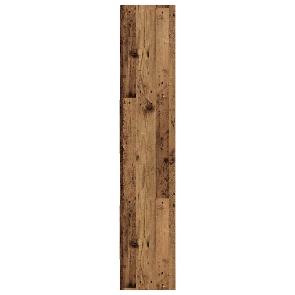 vidaXL Szafka na książki Stare drewno 40 x 35 x 180 cm