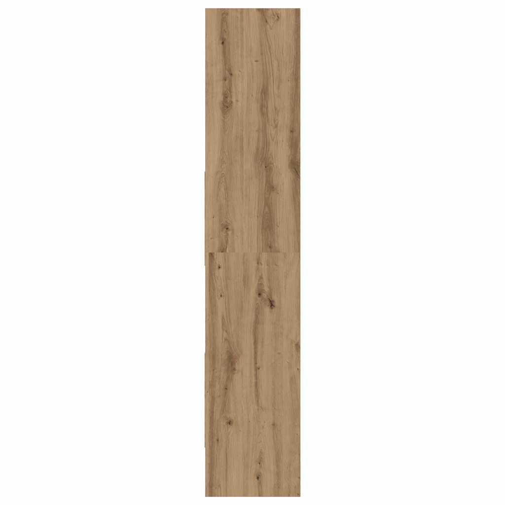 vidaXL Szafka na książki 5 poziomy 60 x 35 x 180 cm Dąb rzemieślniczy