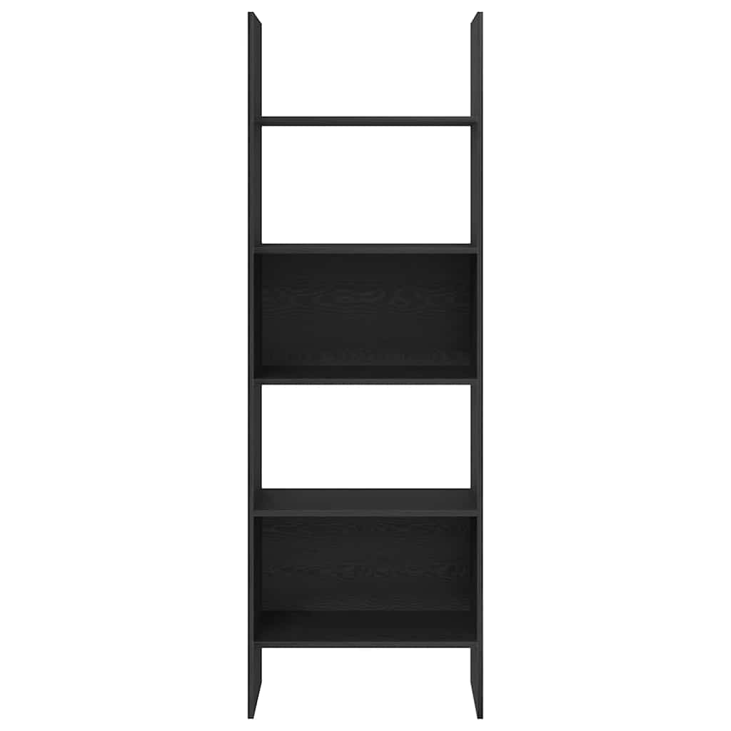 vidaXL Szafka na książki Czarny Dąb 60 x 35 x 180 cm