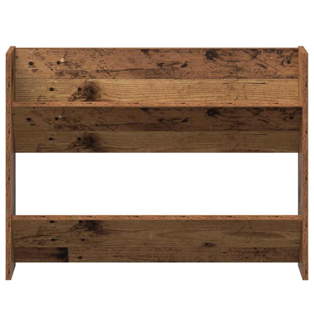 vidaXL Szafka na buty z półką 2 pcs Stare drewno 80 x 18 x 60 cm