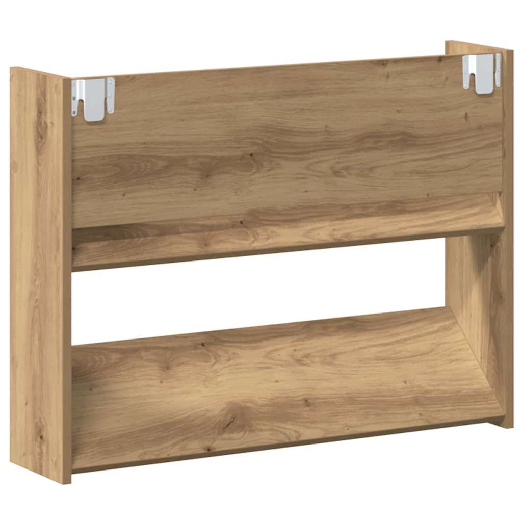 vidaXL Szafka na buty z półką 2 pcs Dąb rzemieślniczy 81 x 18 x 60 cm