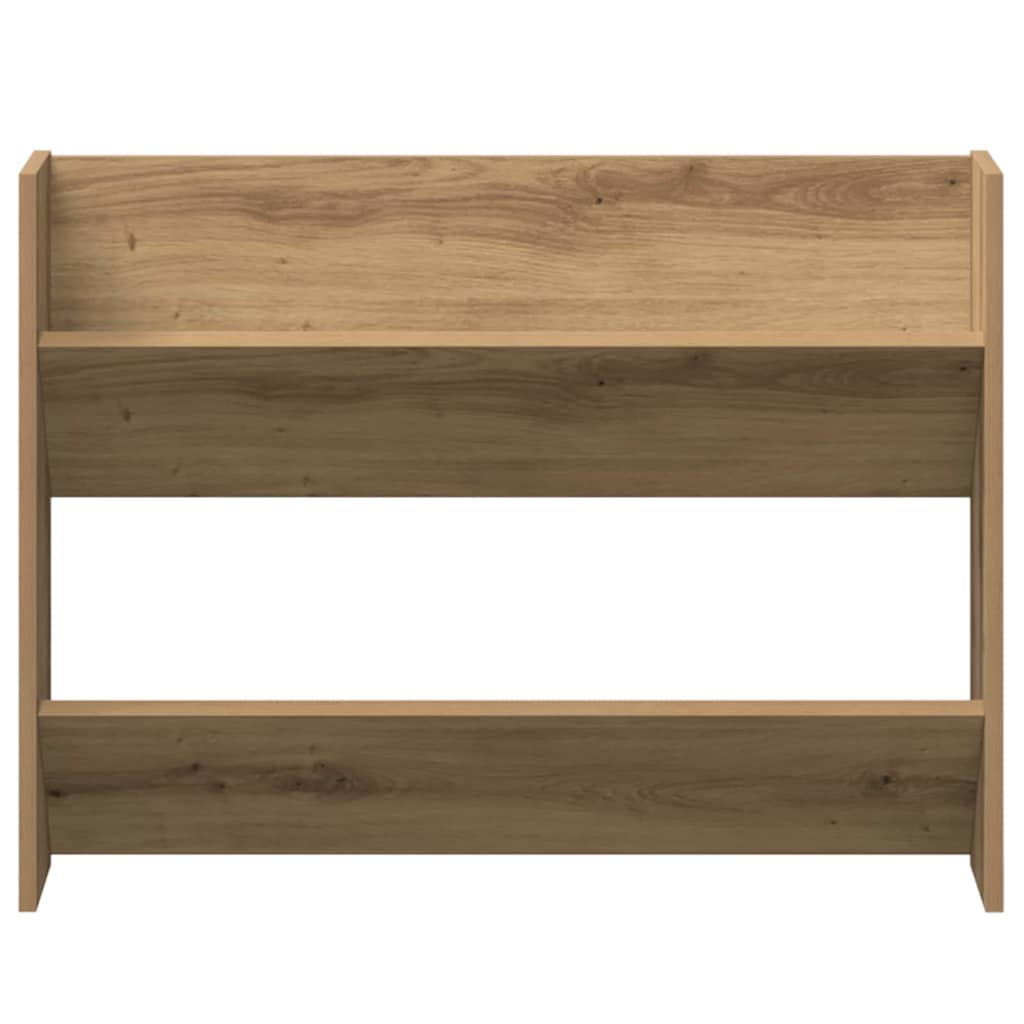 vidaXL Szafka na buty z półką 2 pcs Dąb rzemieślniczy 81 x 18 x 60 cm