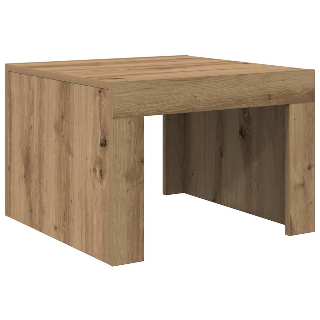 vidaXL Stolik kawowy Dąb rzemieślniczy 50 x 50 x 35 cm