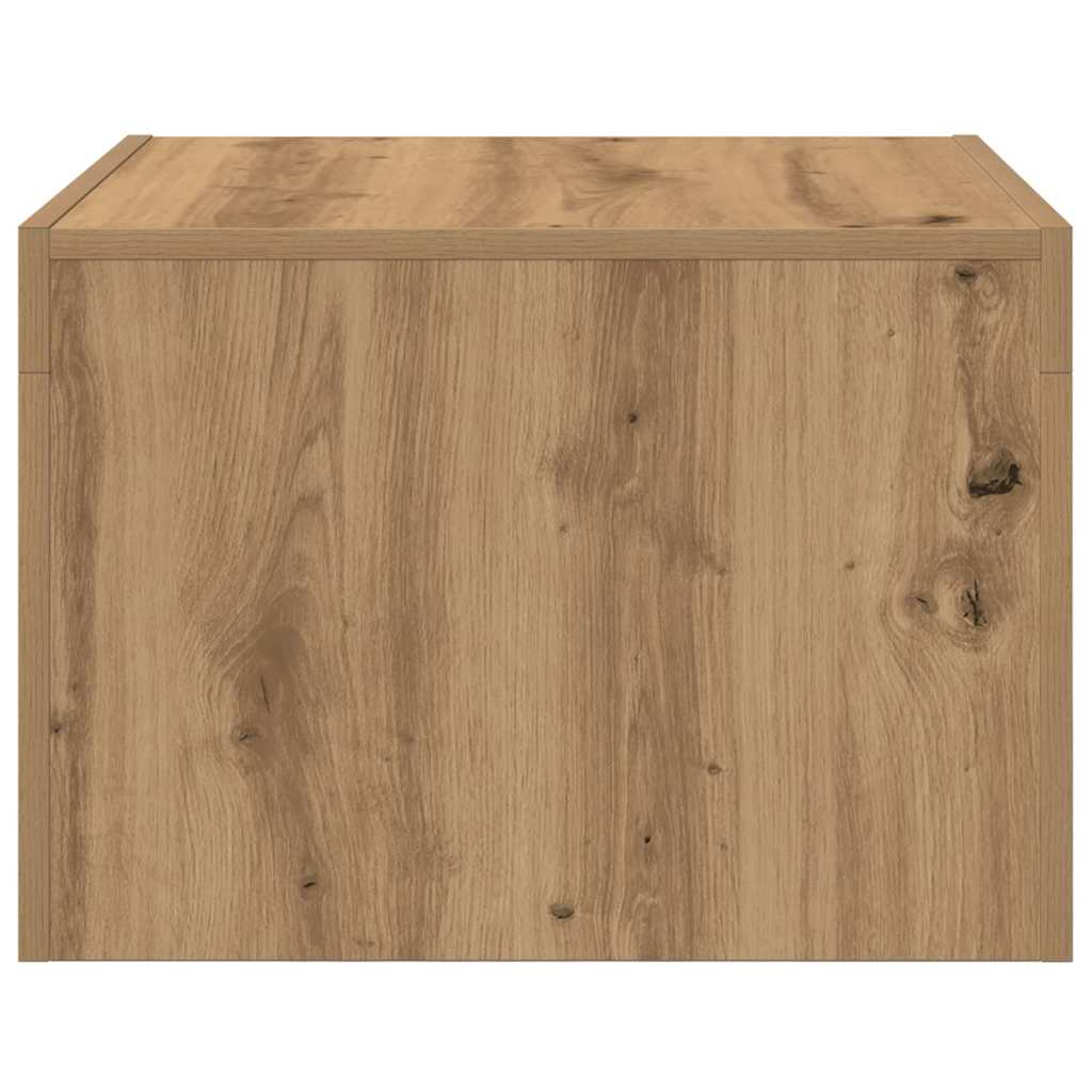 vidaXL Stolik kawowy Dąb rzemieślniczy 50 x 50 x 35 cm