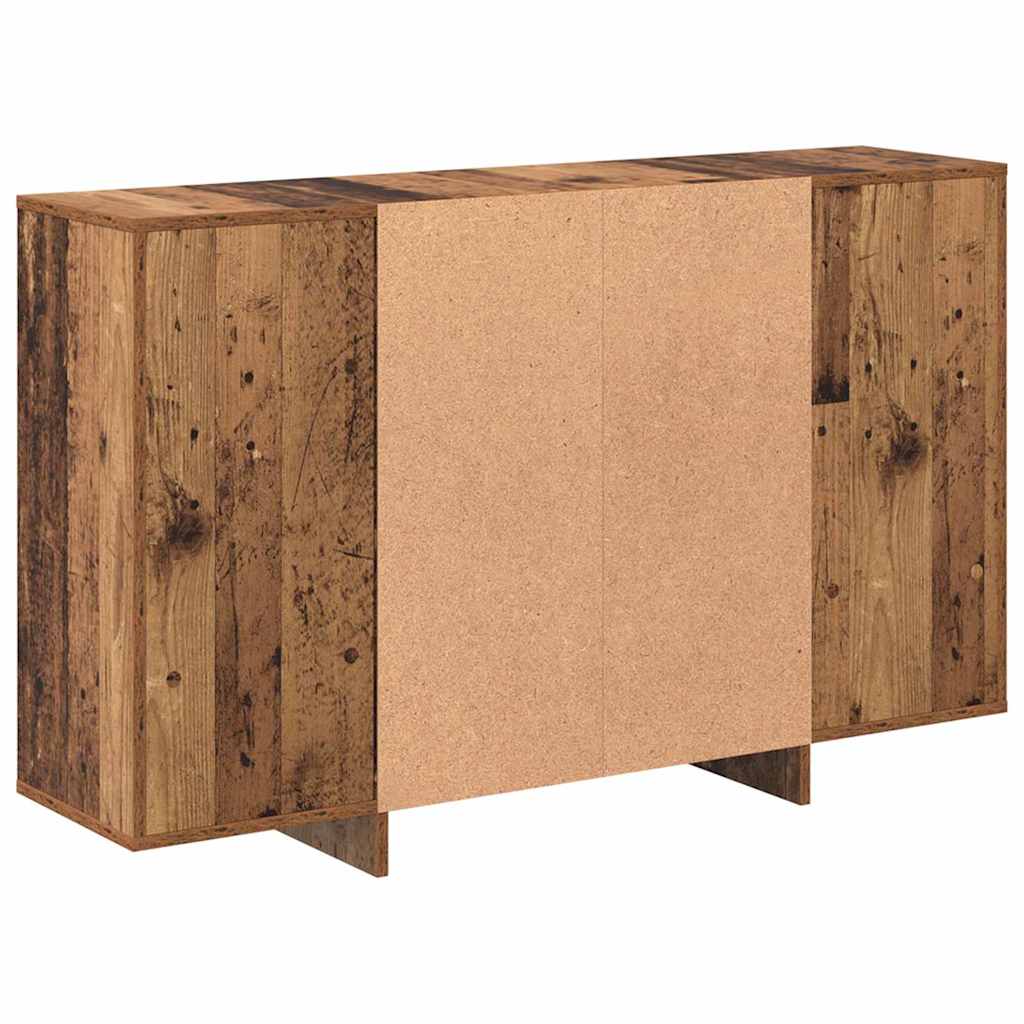 vidaXL Bufet Stare drewno 120 x 30 x 75 cm Materiał drewnopochodny