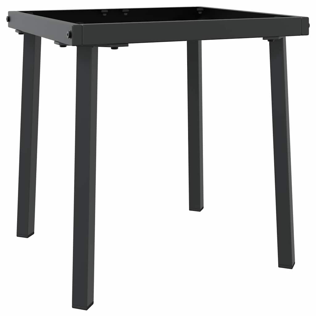 vidaXL Leżak 3 pcs Czarny i Biały 197 x 70 x 82 cm polirattan