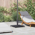 vidaXL Podstawa do parasola Ciemnoszary 45 x 45 x 31 cm