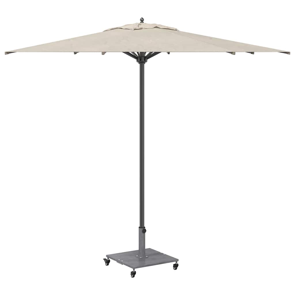 vidaXL Podstawa do parasola Wygląd ciemnoszary drewniany