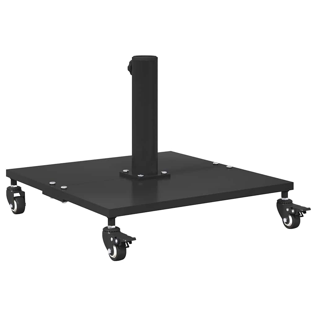 vidaXL Podstawa do parasola Czarny 45 x 45 x 31,5 cm