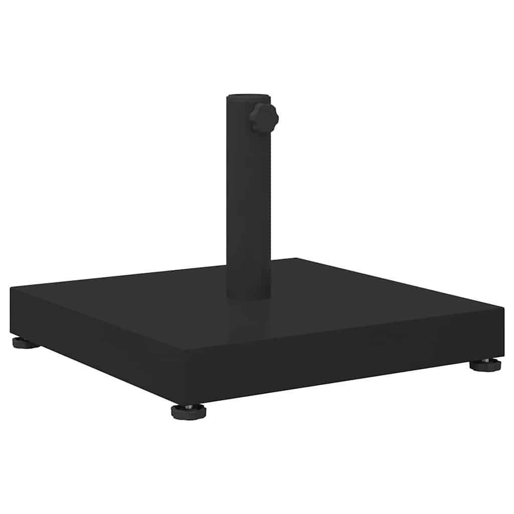 vidaXL Podstawa do parasola Czarny 45 x 45 x 31,5 cm