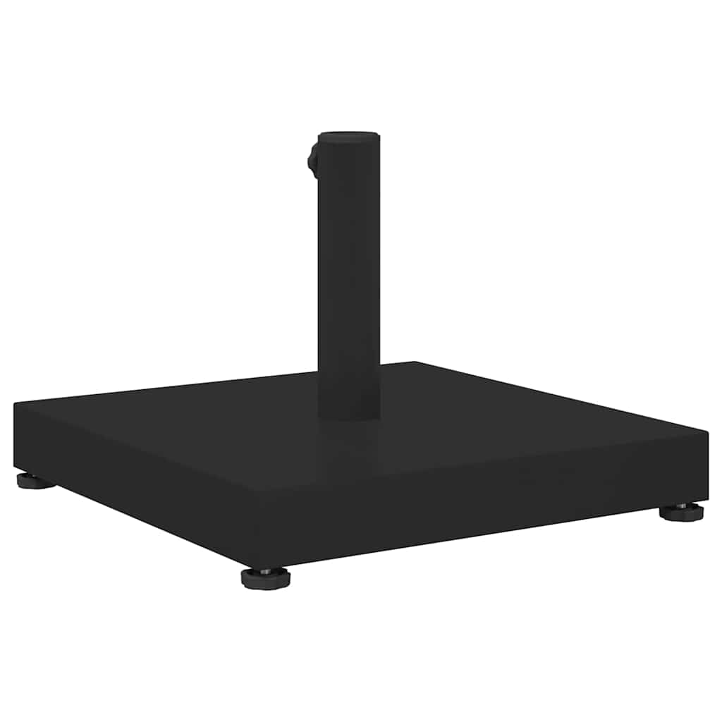 vidaXL Podstawa do parasola Czarny 45 x 45 x 31,5 cm