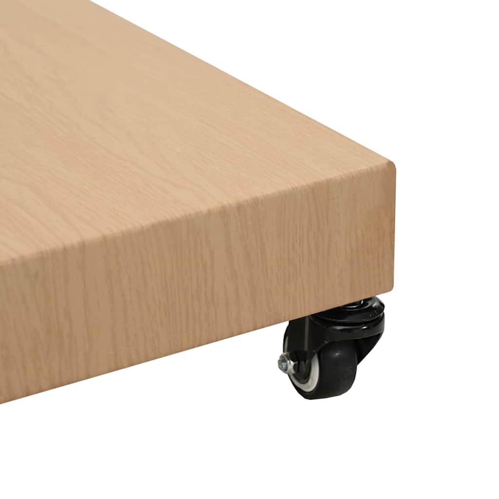 vidaXL Podstawa do parasola Jasne drewno 45 x 45 x 31,5 cm