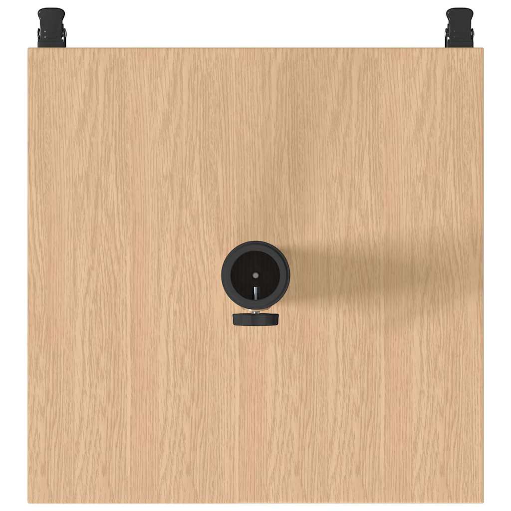 vidaXL Podstawa do parasola Jasne drewno 45 x 45 x 31,5 cm