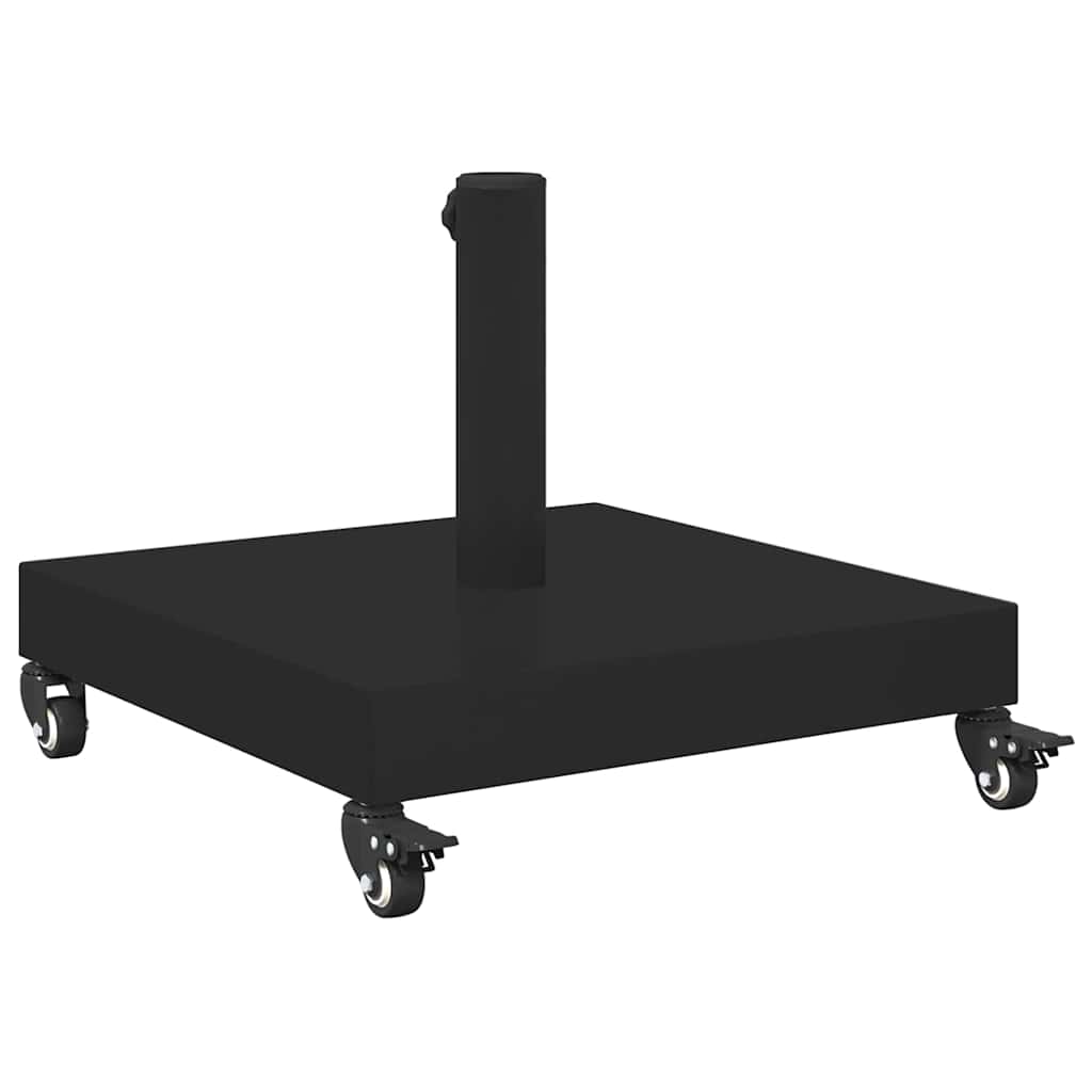 vidaXL Podstawa do parasola Czarny 45 x 45 x 31,5 cm