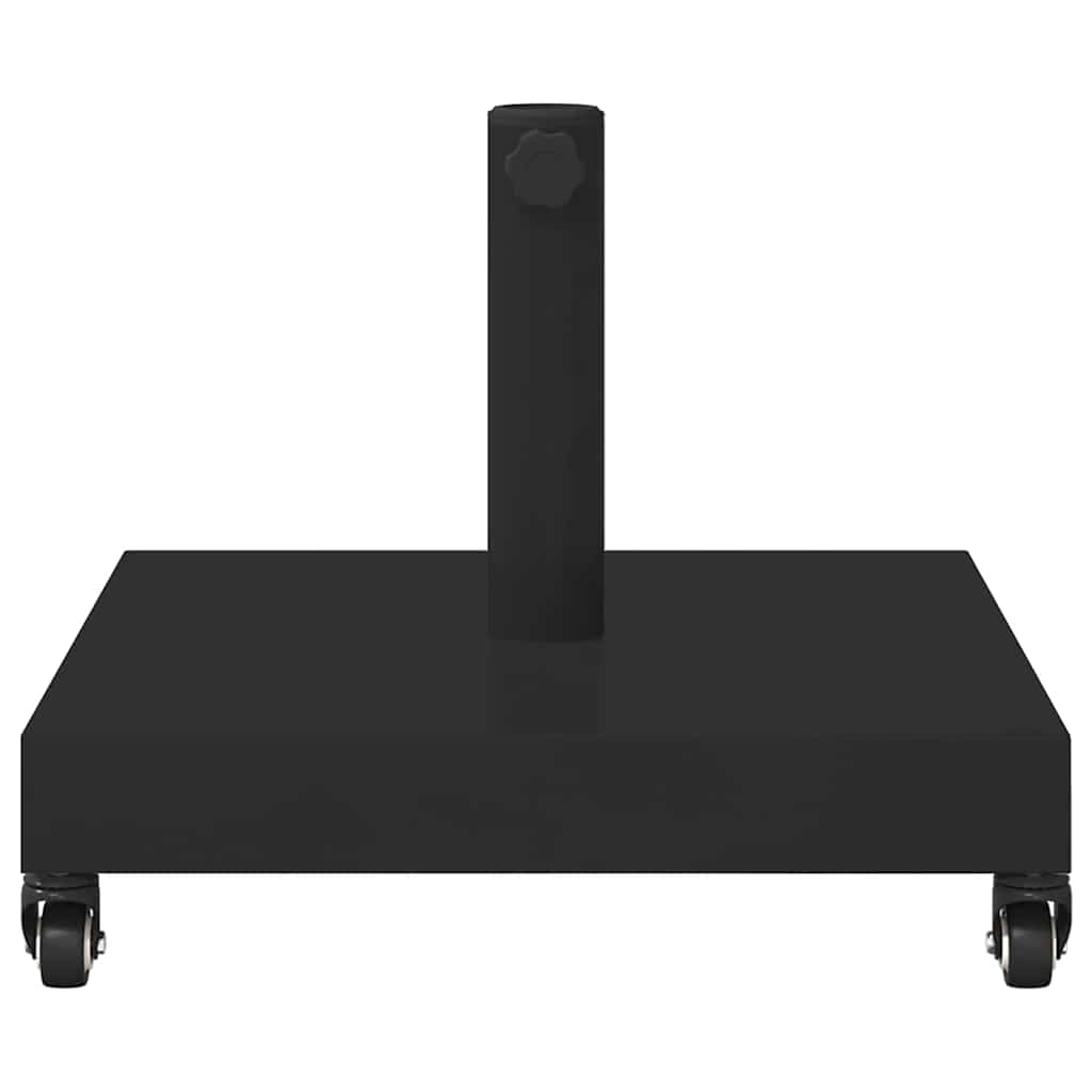vidaXL Podstawa do parasola Czarny 45 x 45 x 31,5 cm