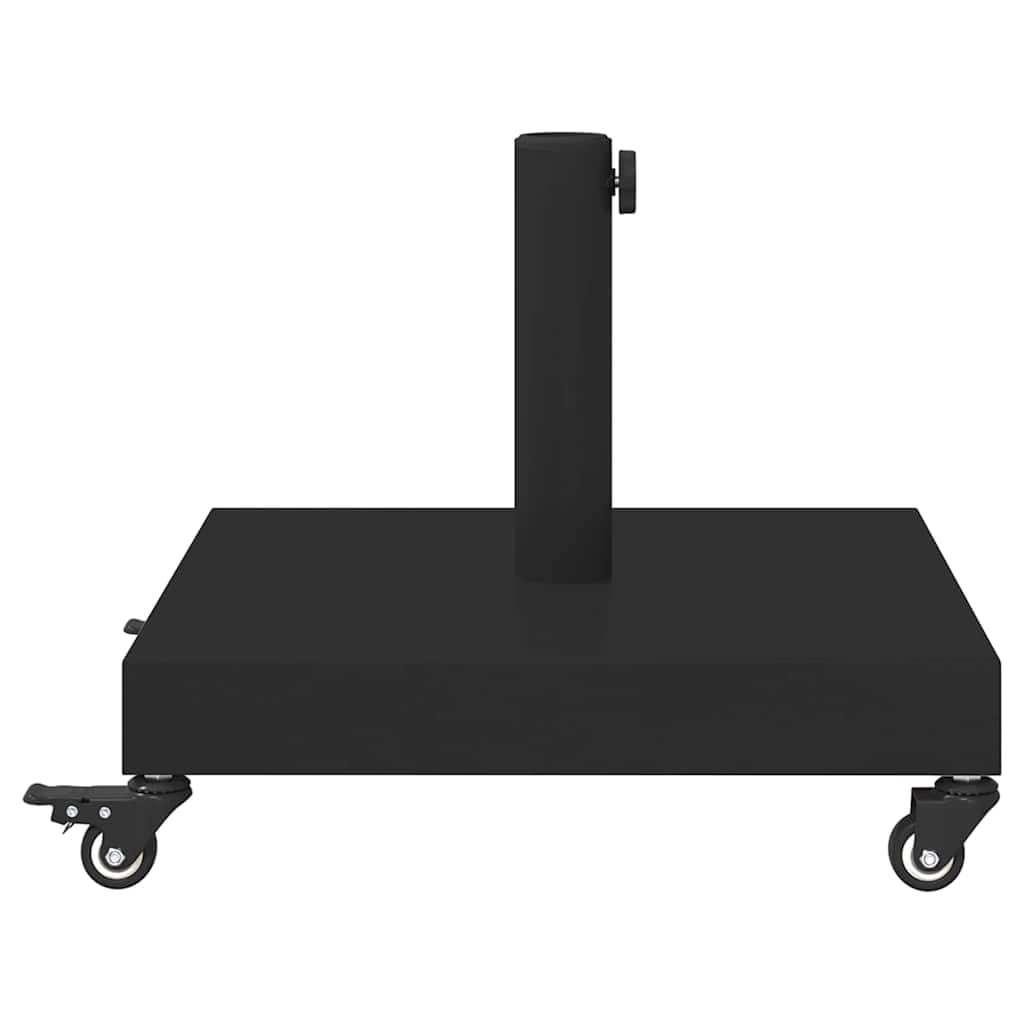 vidaXL Podstawa do parasola Czarny 45 x 45 x 31,5 cm