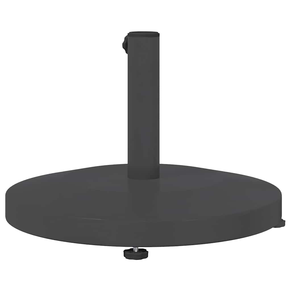 vidaXL Podstawa do parasola Ciemnoszary 48 x 48 x 32 cm