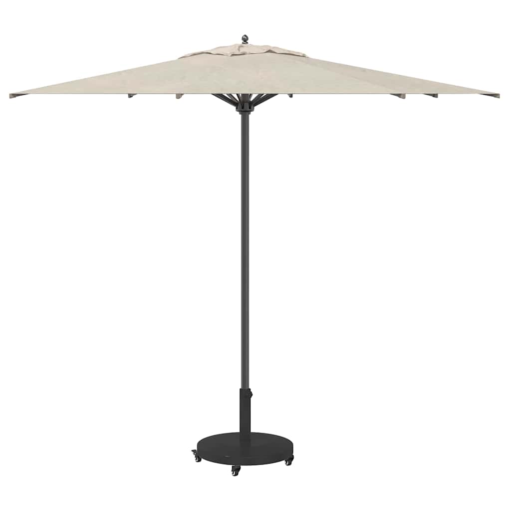 vidaXL Podstawa do parasola Czarny 48 x 48 x 32 cm