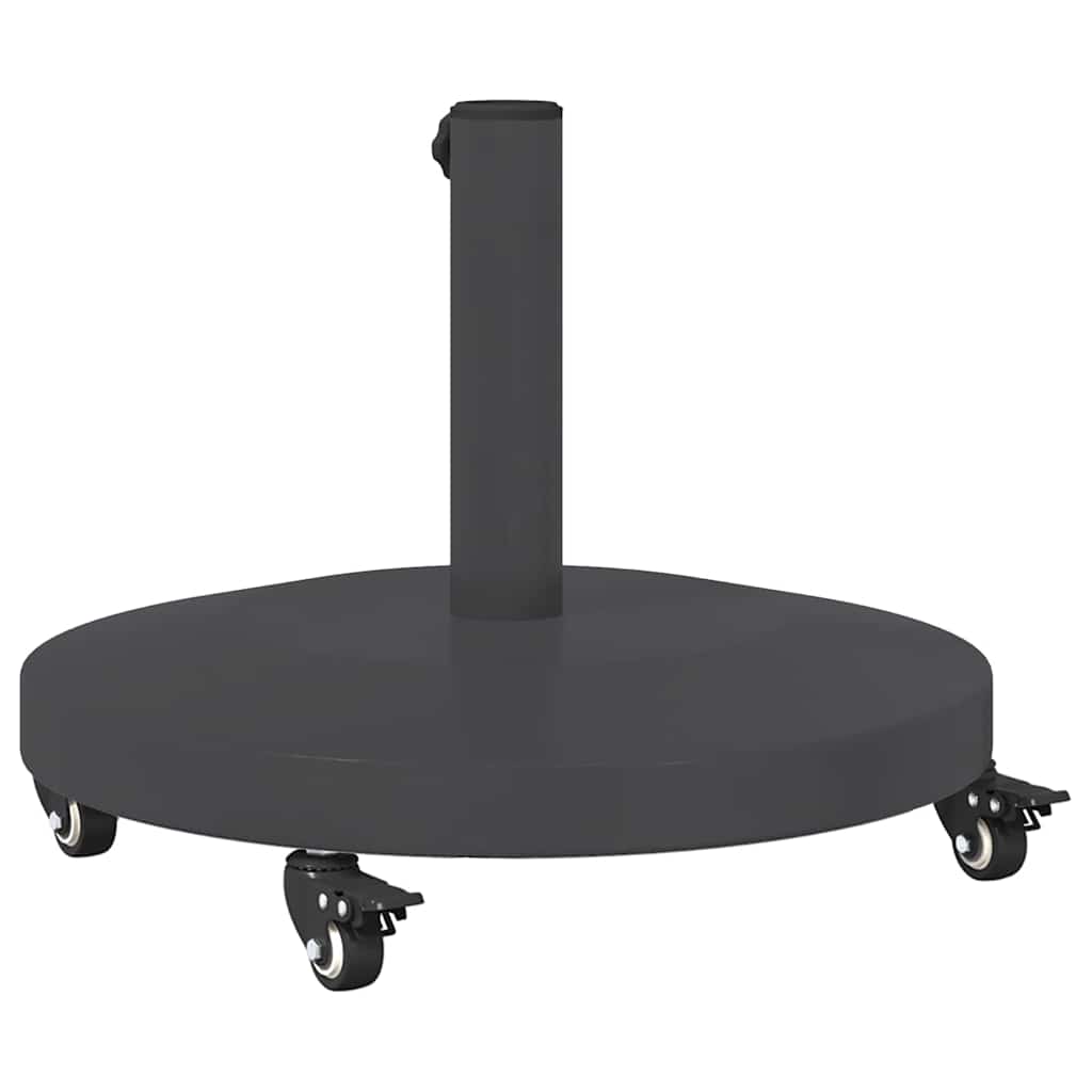 vidaXL Podstawa do parasola Ciemnoszary 48 x 48 x 32 cm