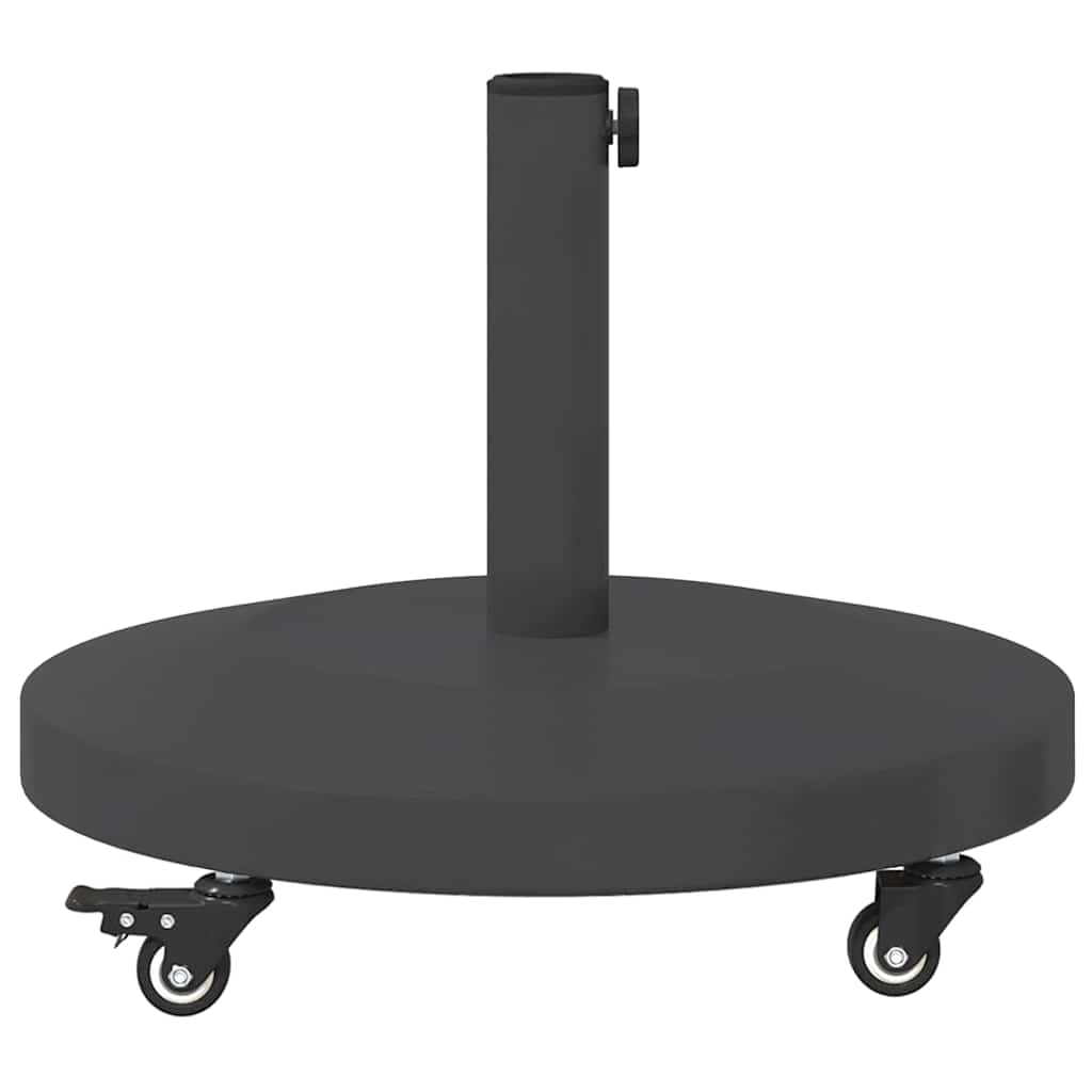 vidaXL Podstawa do parasola Ciemnoszary 48 x 48 x 32 cm
