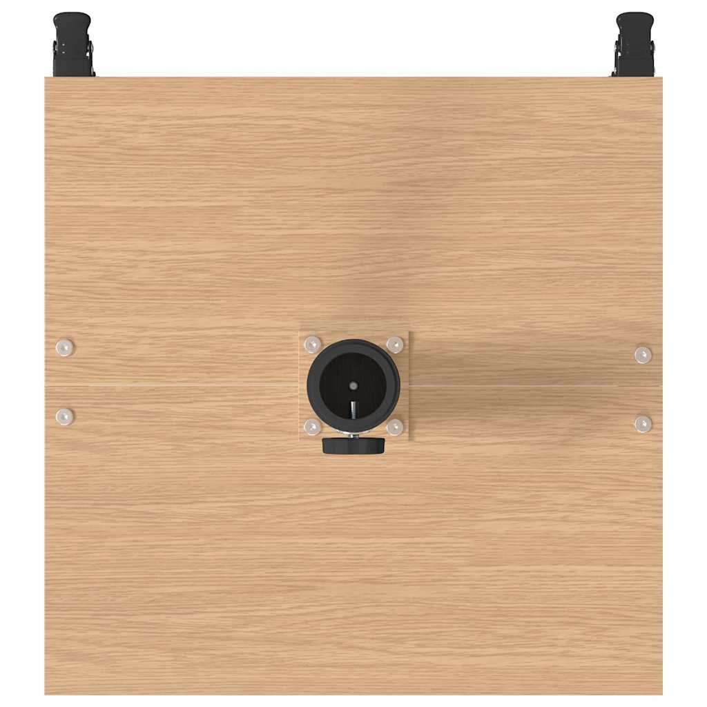 vidaXL Podstawa do parasola Jasne drewno 45 x 45 x 31,5 cm
