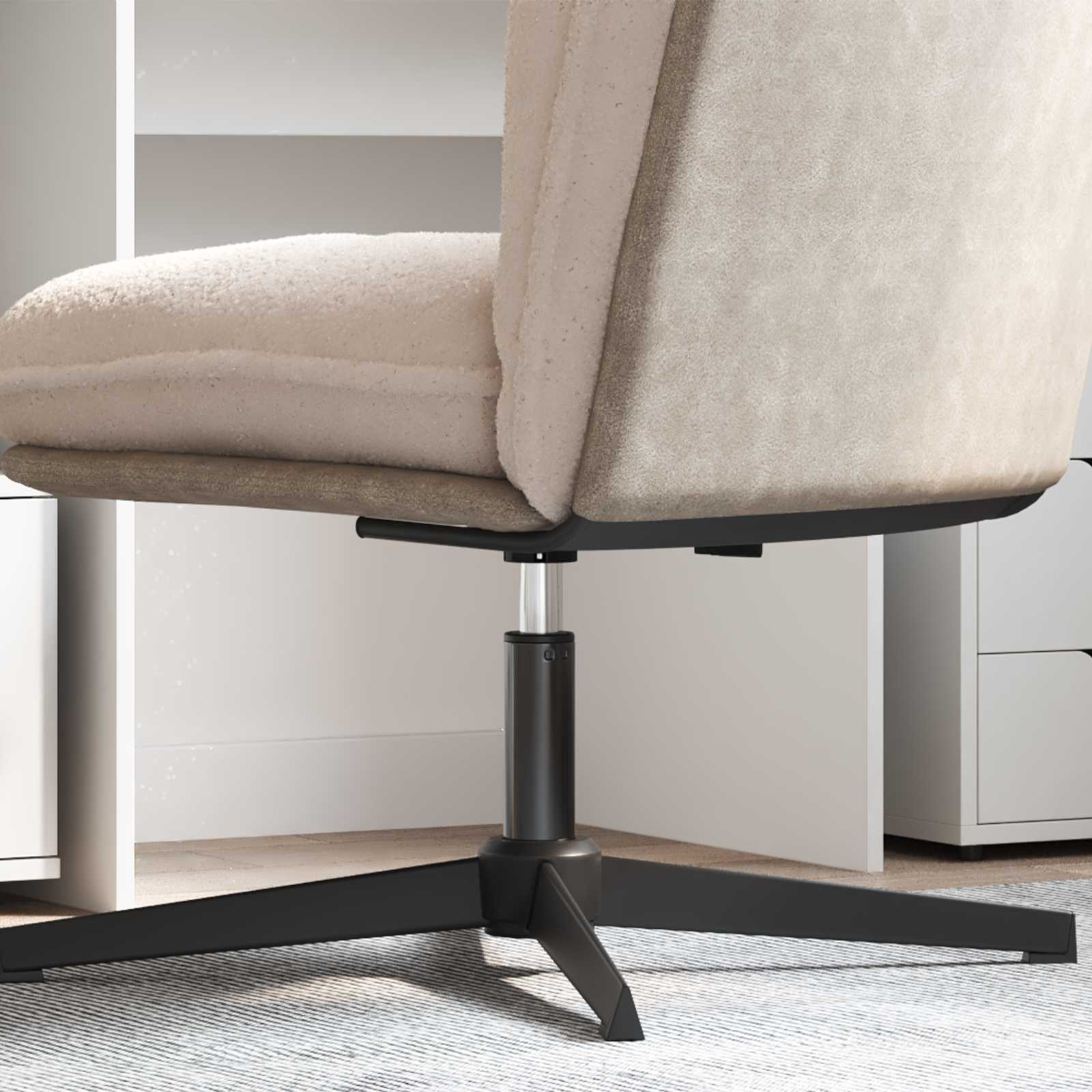 vidaXL Cylinder gazowy do krzesła biurowego Czarny 261-351 mm Żelazo