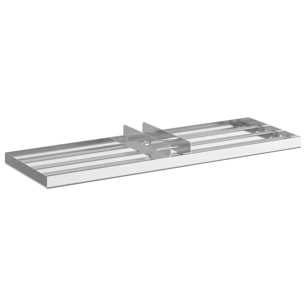 vidaXL Rake leveling do ogrodu Srebrny 75 x 25 x 6 cm Stal nierdzewna