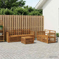 vidaXL Zestawy sof 6 pcs Lite Drewno Akacji