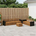 vidaXL Zestawy sof 8 pcs Lite Drewno Akacji