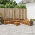 vidaXL Zestawy sof 9 pcs Lite Drewno Akacji