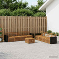vidaXL Zestawy sof 9 pcs Lite Drewno Akacji