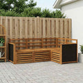 vidaXL Zestawy sof 4 pcs Lite Drewno Akacji