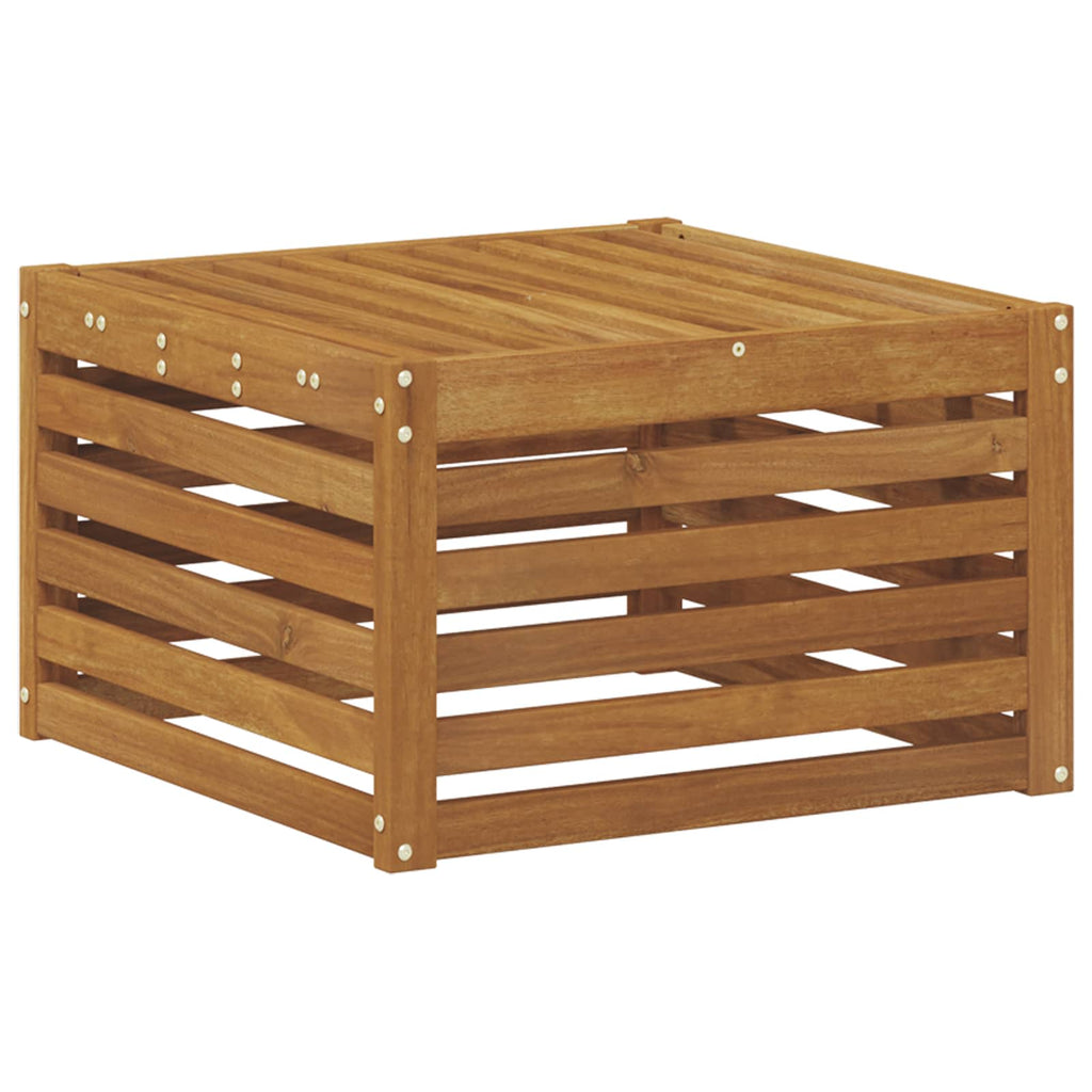 vidaXL Zestaw sof na zewnątrz 7 pcs naturalny Lite Drewno Akacji