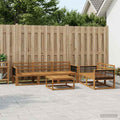 vidaXL Zestaw sof na zewnątrz 6 pcs naturalny Lite Drewno Akacji