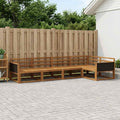 vidaXL Zestaw sof na zewnątrz 5 pcs naturalny Lite Drewno Akacji
