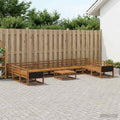 vidaXL Zestaw sof na zewnątrz 11 pcs naturalny Lite Drewno Akacji