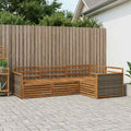 vidaXL Zestaw sof na zewnątrz 4 pcs naturalny Lite Drewno Akacji